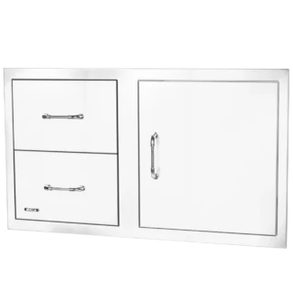 Reversible 30” Stainless-steel Door/Drawer Combo  SKU: 25876